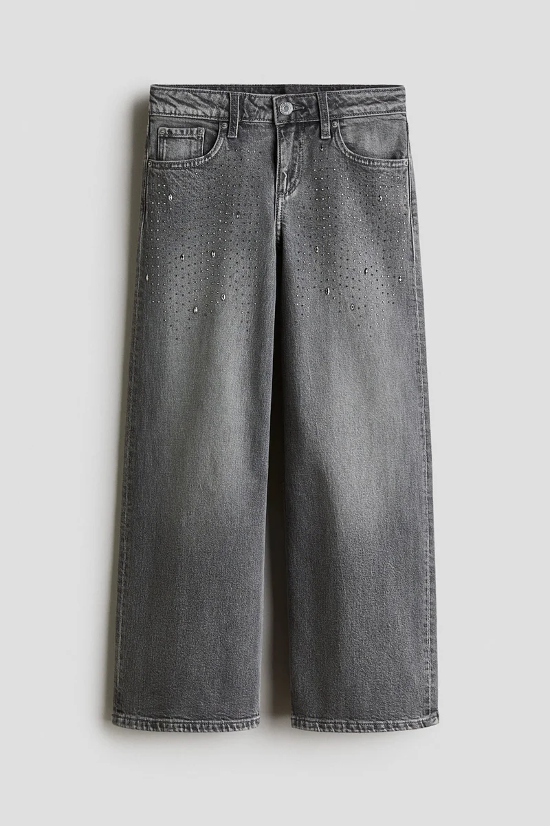 H&M Relaxed Wide Leg Jeans